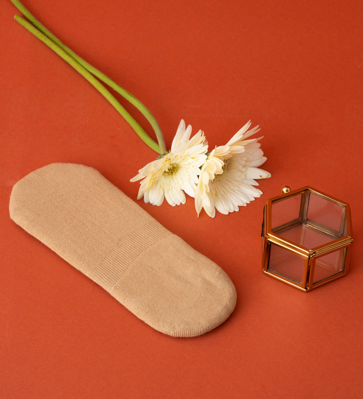 Manyavar Men Mehndi Green Low Cut Ankle Socks