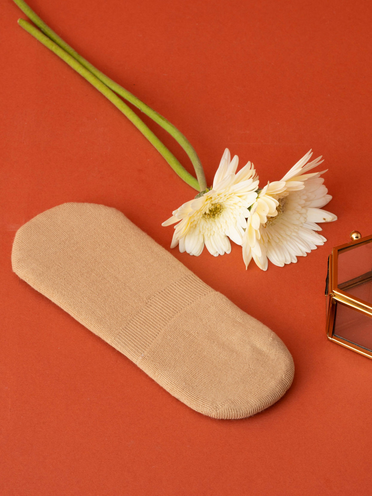 Manyavar Men Mehndi Green Low Cut Ankle Socks