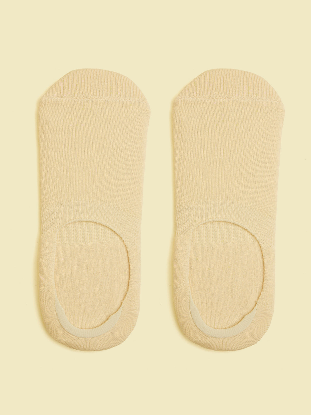 Manyavar Men Cream Knit Radiance Socks