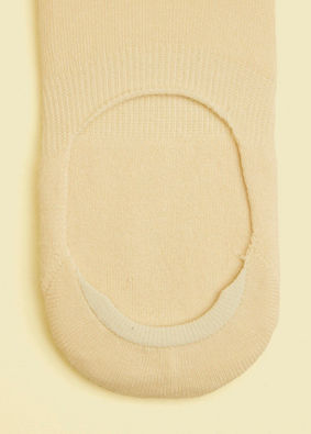 Manyavar Men Cream Knit Radiance Socks image number 1