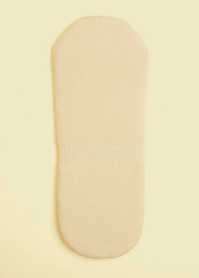 Manyavar Men Warm White Knit Elegance Socks image number 3