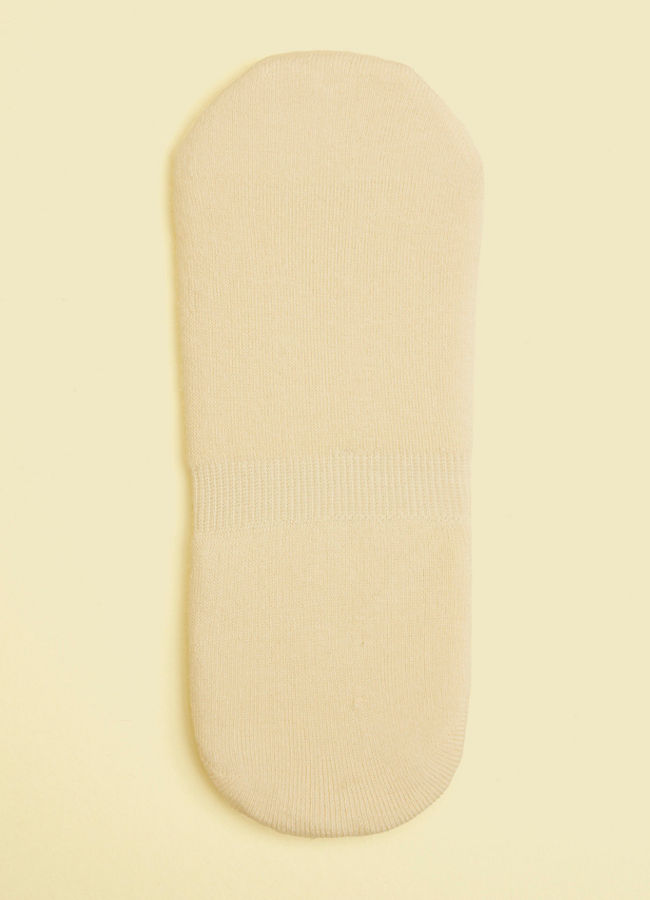 Manyavar Men Warm White No Show Socks