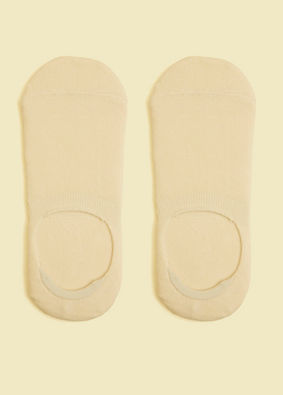 Manyavar Men Warm White Knit Elegance Socks image number 0