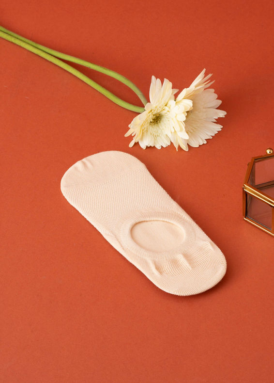 Manyavar Men Classy Beige Knit Socks