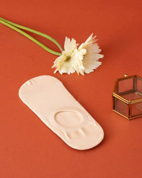 Manyavar Men Classy Beige Knit Socks