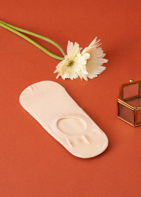 Manyavar Men Classy Beige Knit Socks