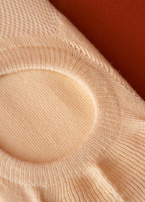 Manyavar Men Classy Beige Knit Socks