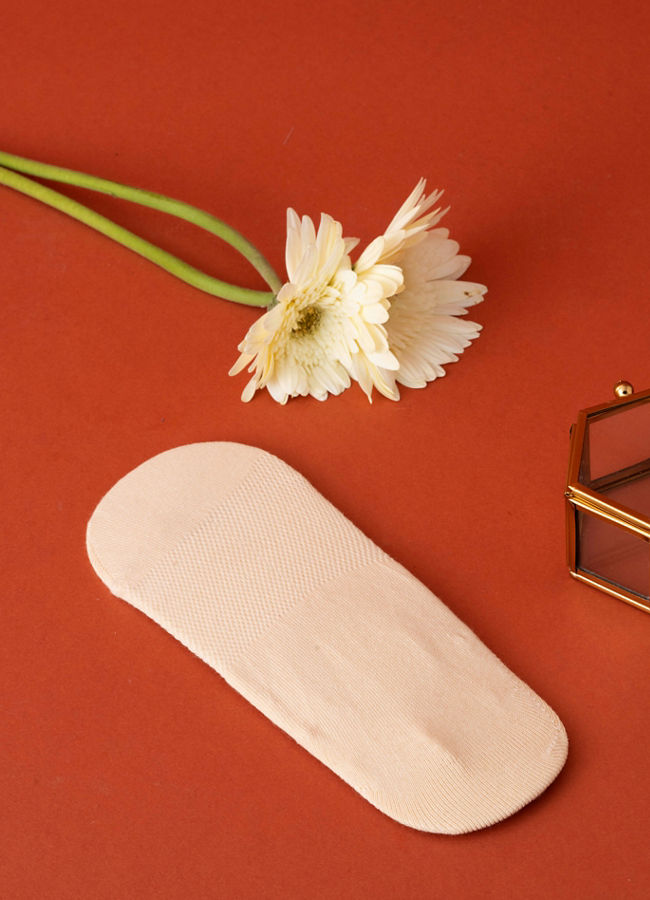 Manyavar Men Classy Beige Knit Socks