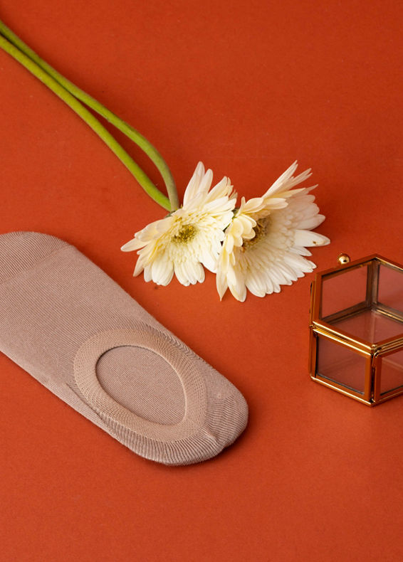 Manyavar Men Fawn Knitted Festive Socks