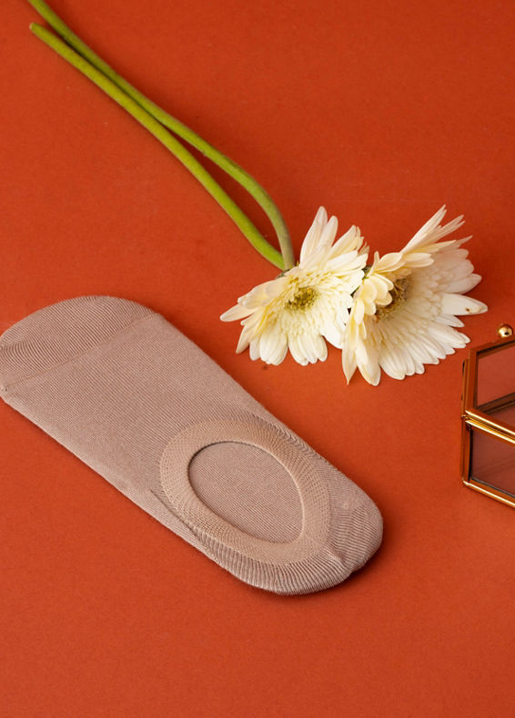 Manyavar Men Fawn Knitted Festive Socks