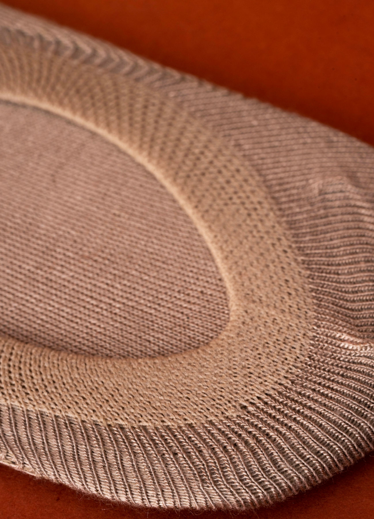 Manyavar Men Fawn Knitted Festive Socks