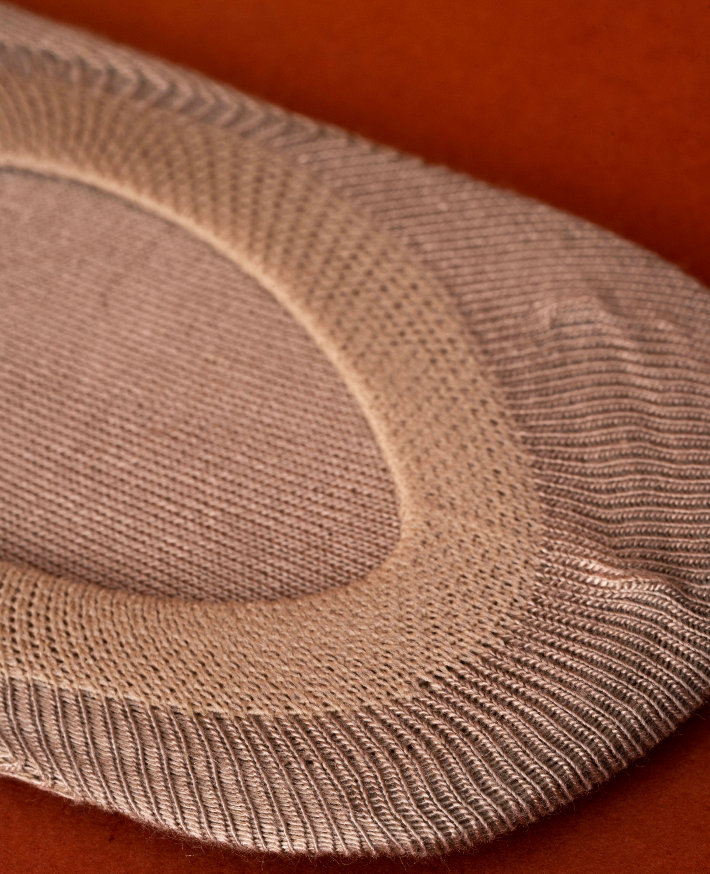 Manyavar Men Fawn Knitted Festive Socks