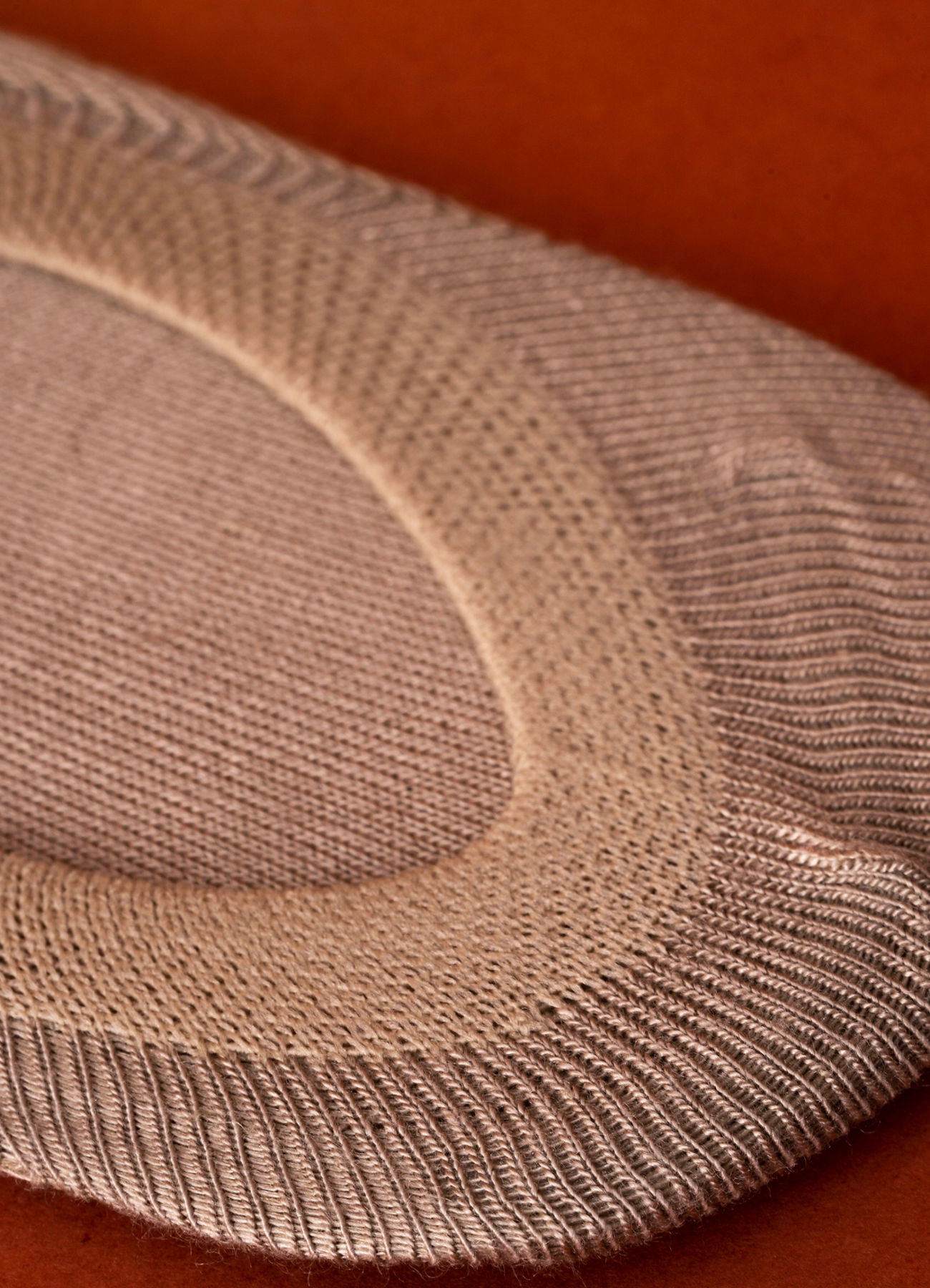 Manyavar Men Fawn Knitted Festive Socks