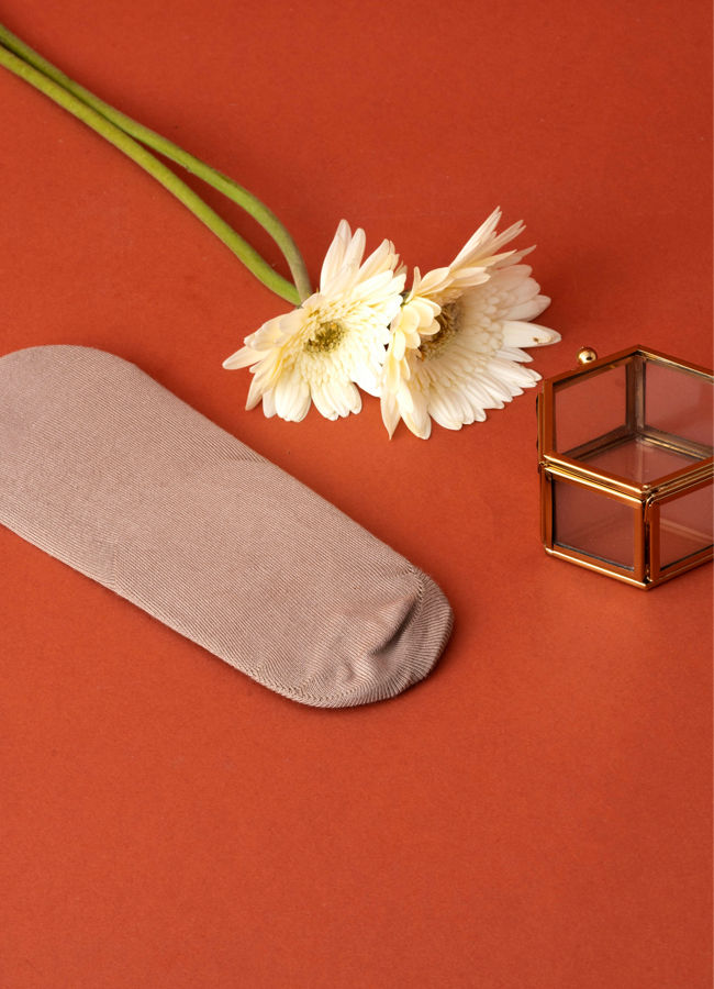 Manyavar Men Fawn Knitted Festive Socks