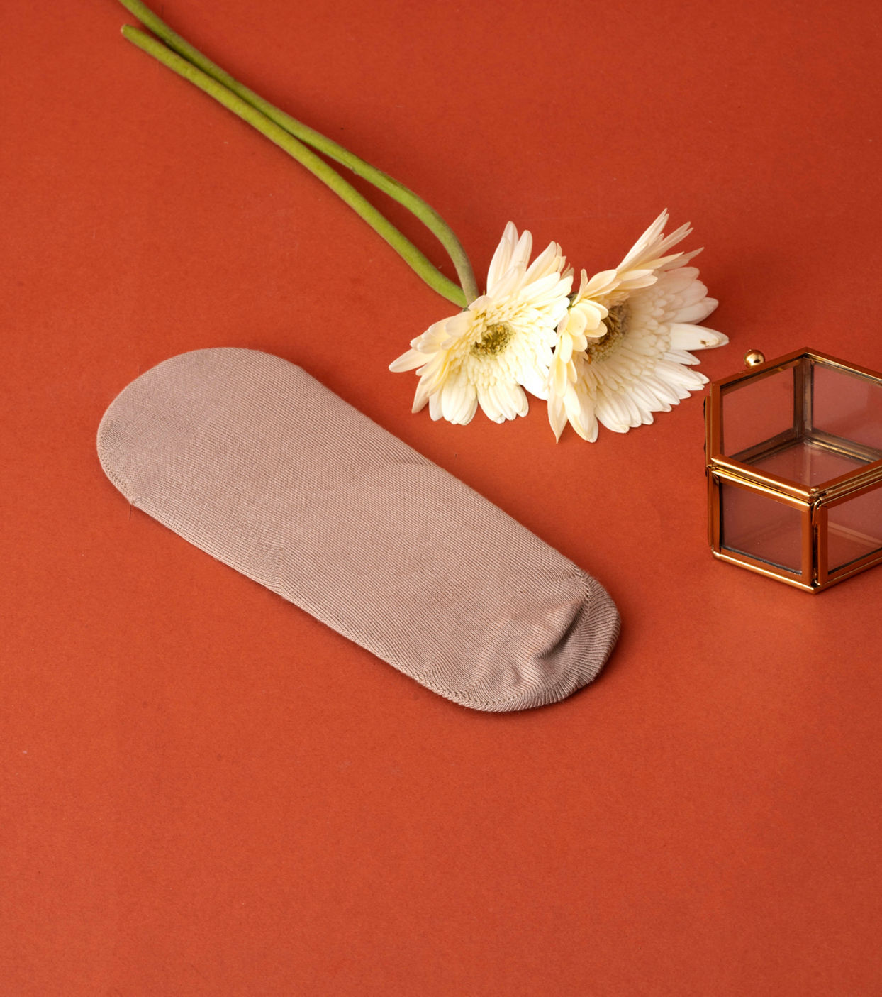 Manyavar Men Fawn Knitted Festive Socks