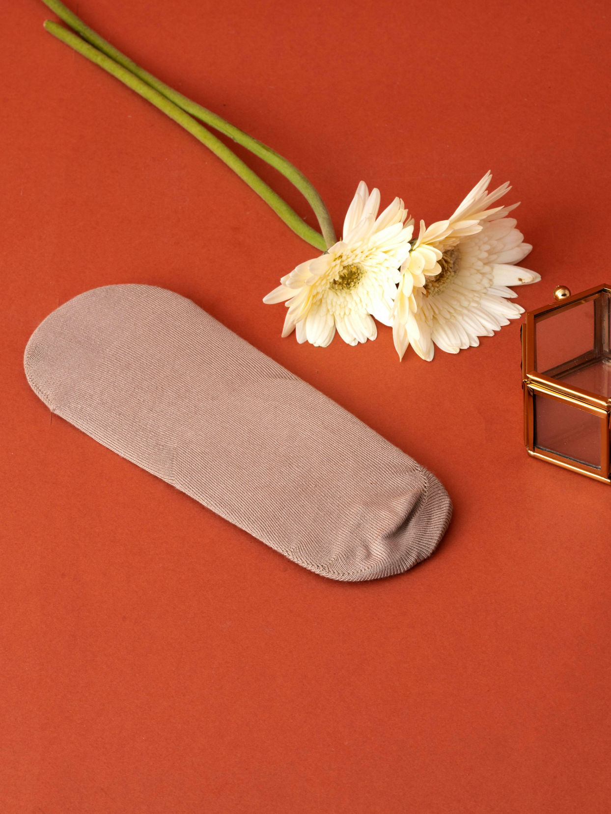 Manyavar Men Fawn Knitted Festive Socks