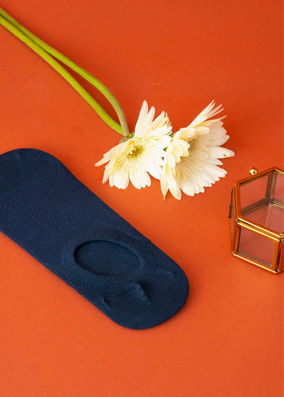 Manyavar Men Dark Blue Delightful Men&rsquo;s Socks