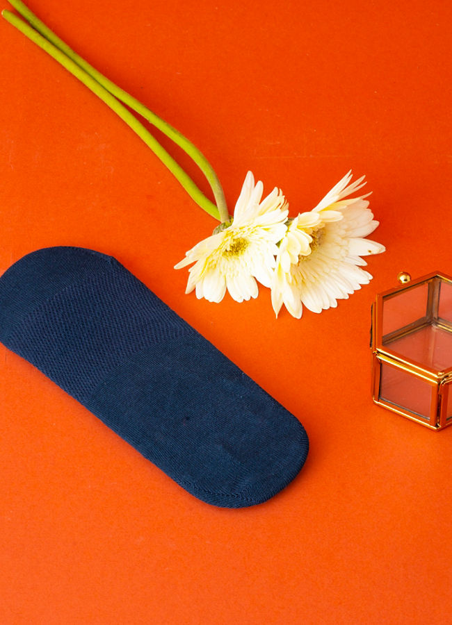 Manyavar Men Dark Blue Delightful Men&rsquo;s Socks