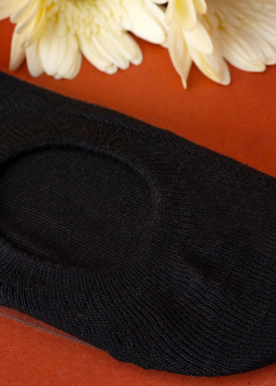 Manyavar Men Sophisticated Black Knit Socks