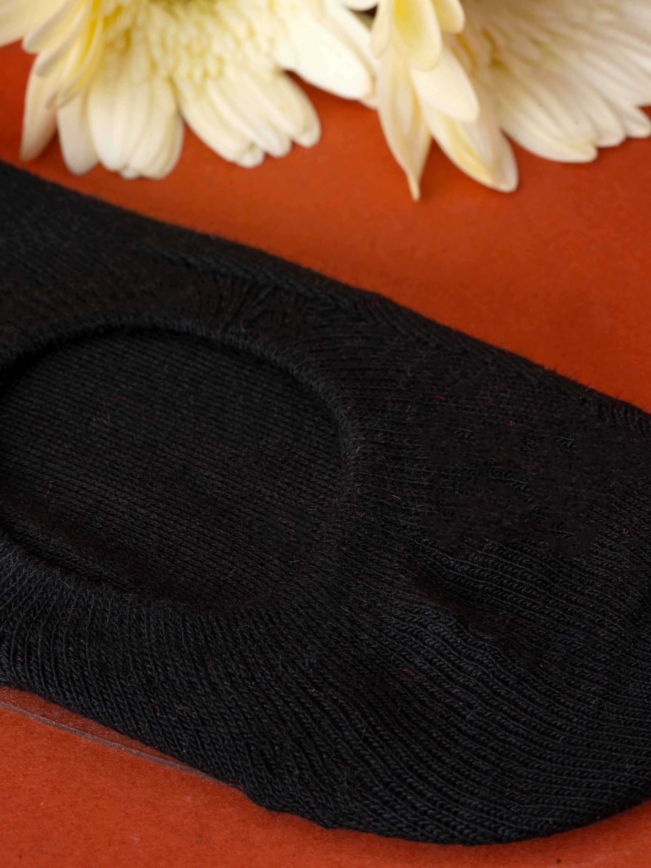 Manyavar Men Sophisticated Black Knit Socks