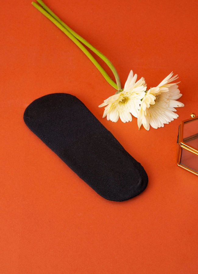 Manyavar Men Sophisticated Black Knit Socks