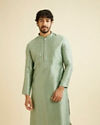 Manyavar Men Splendid Green Kurta Pajama
