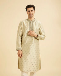 Manyavar Men Emerald Elegance Kurta Pajama