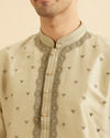 Manyavar Men Emerald Elegance Kurta Pajama