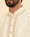 Manyavar Men Radiant Cream Kurta Pajama