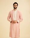 Peach Elegance Kurta Pajama