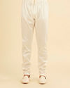 Manyavar Men Wine Majestic Elegance Kurta Pajama