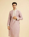 Lilac Elegance Kurta Churidar
