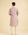 Manyavar Men Lilac Elegance Kurta Churidar
