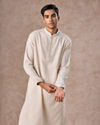 Elegant Cream Kurta Churidar