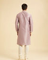 Manyavar Men Lilac Festive Kurta Churidar Set