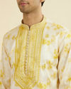 Manyavar Men Radiant Yellow Kurta Pajama