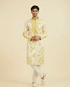 Manyavar Men Radiant Yellow Kurta Pajama