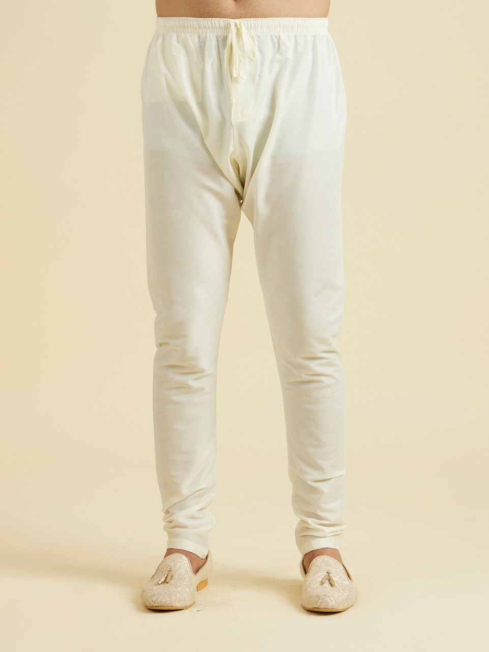 Manyavar Men Mustard Festive Kurta Pajama