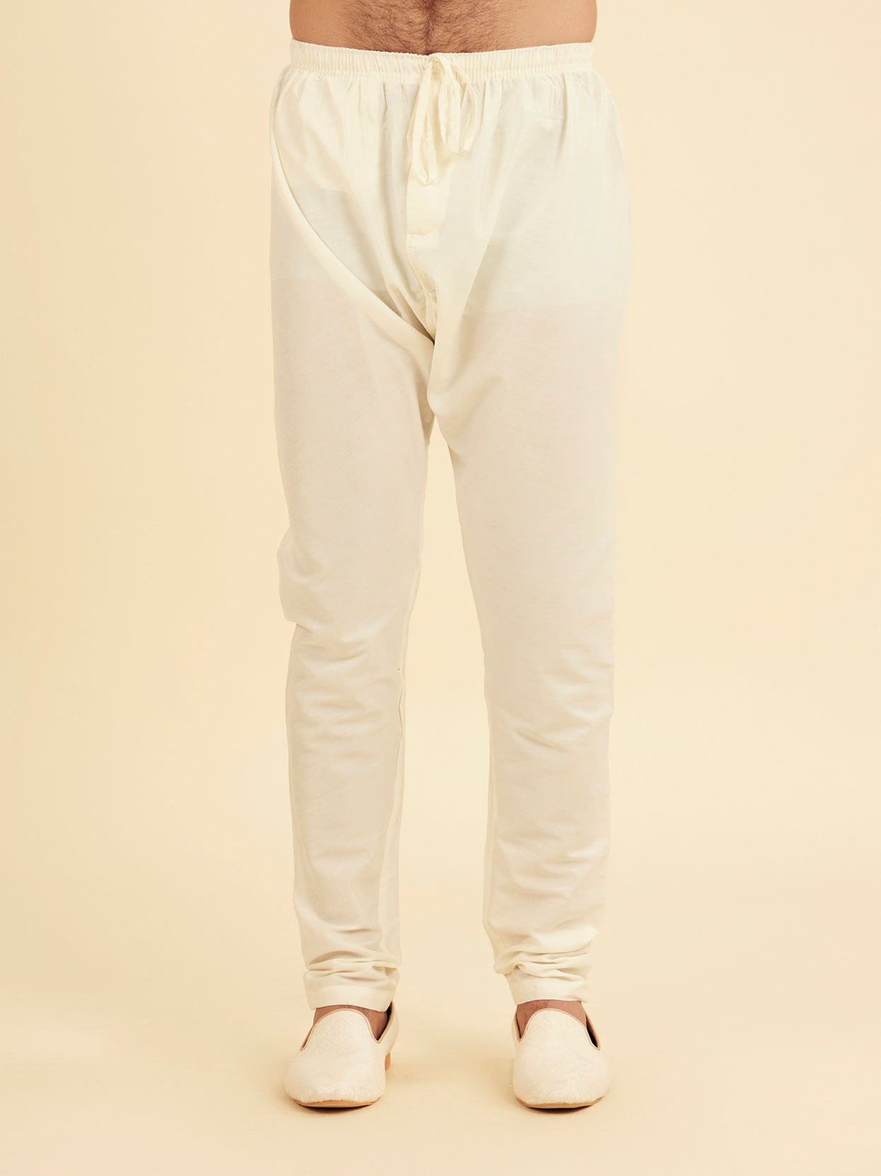Manyavar Men Elegance perfected Beige Kurta Pajama