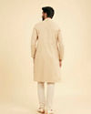 Manyavar Men Elegance perfected Beige Kurta Pajama