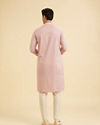 Manyavar Men Dusty Pink Enigma Kurta Pajama