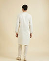 Manyavar Men Elegant Cream Kurta Pajama