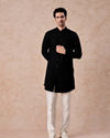 Manyavar Men Midnight Essence Kurta Trouser