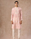 Manyavar Men Pink Enchantment Kurta Churidar