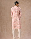 Manyavar Men Pink Enchantment Kurta Churidar