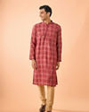 Manyavar Men Marvelous Maroon Kurta Pajama
