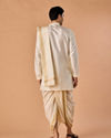 Manyavar Men Radiant Cream Veshti Dhoti