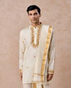Regal Cream Silk Veshti Dhoti