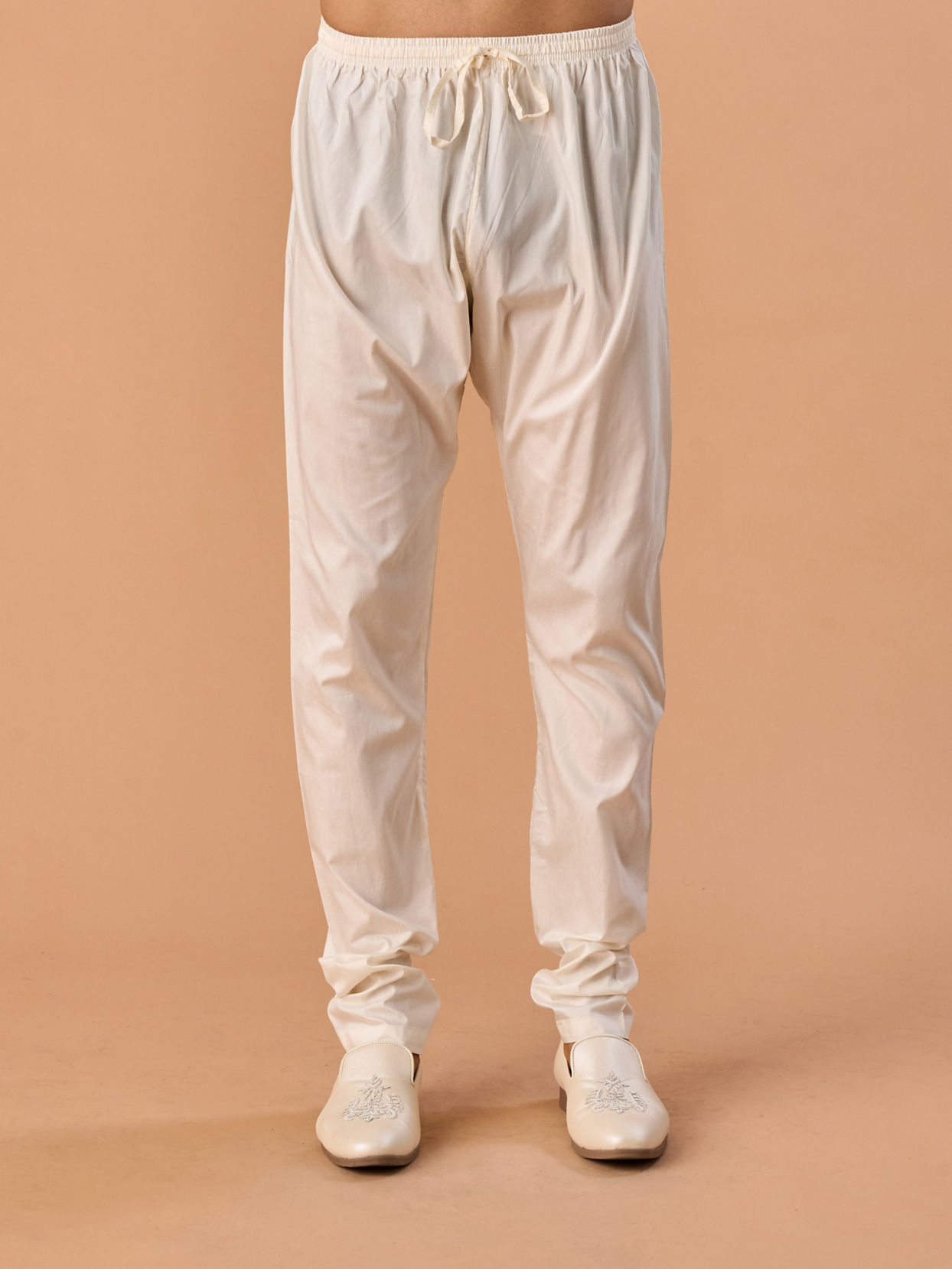 Manyavar Men Ethereal White Kurta Pajama