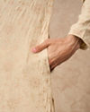 Manyavar Men Beige Georgette Kurta Churidar